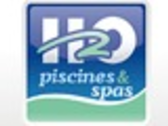 Logo H2O Piscines & Spas