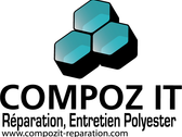 Logo COMPOZIT - Réparation polyester