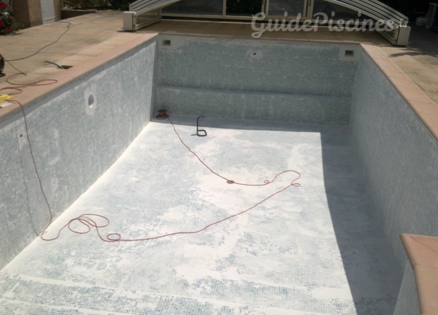 Rénovation piscine - Pendant