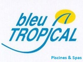 Piscine bleu tropical